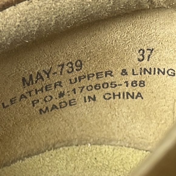 NWOT Alegria Maya Walnut Mary Jane Inspired Wedge Women’s Size 37 = 7 - 7.5 - Picture 12 of 16